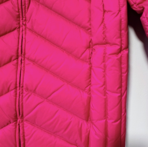 Talbots Bright Pink Puffer Jacket Size S, New - Picture 6 of 14